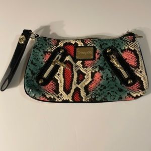 Betseyville Small Purse, with Faux Snakeskin